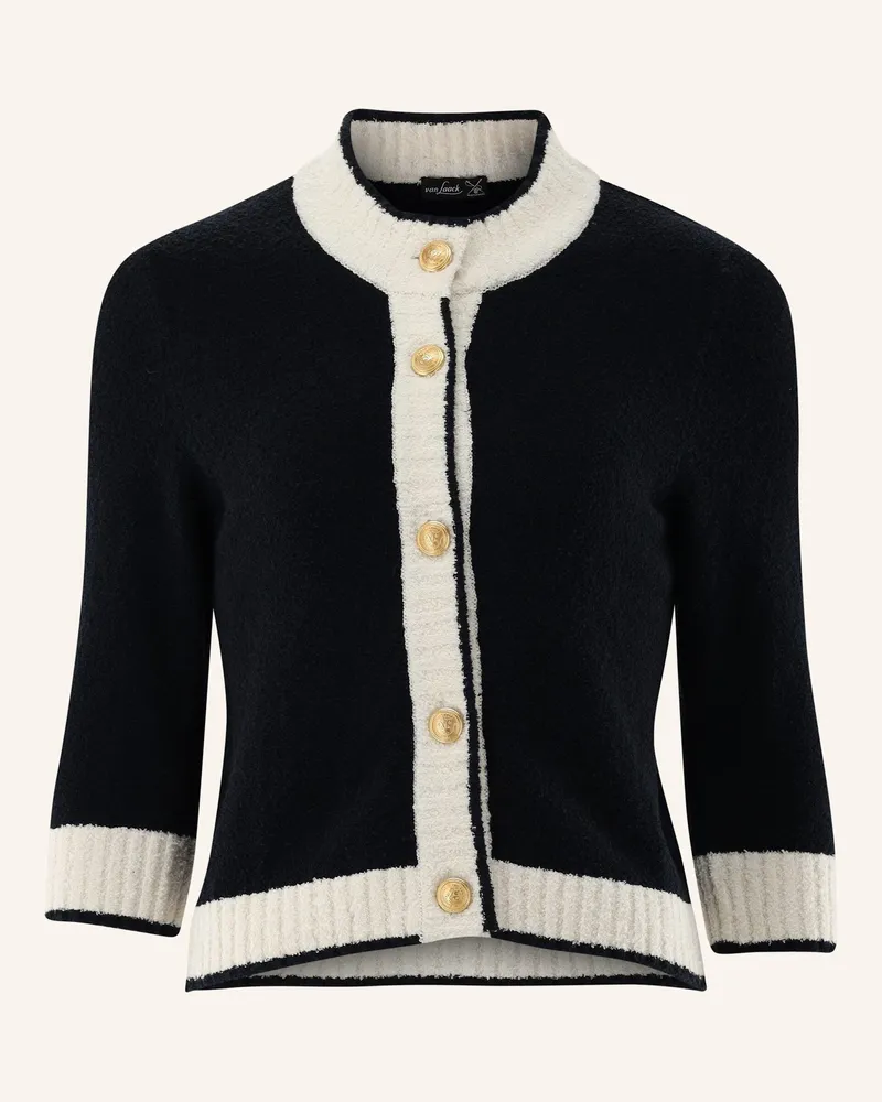 van Laack Strickjacke blau Blau