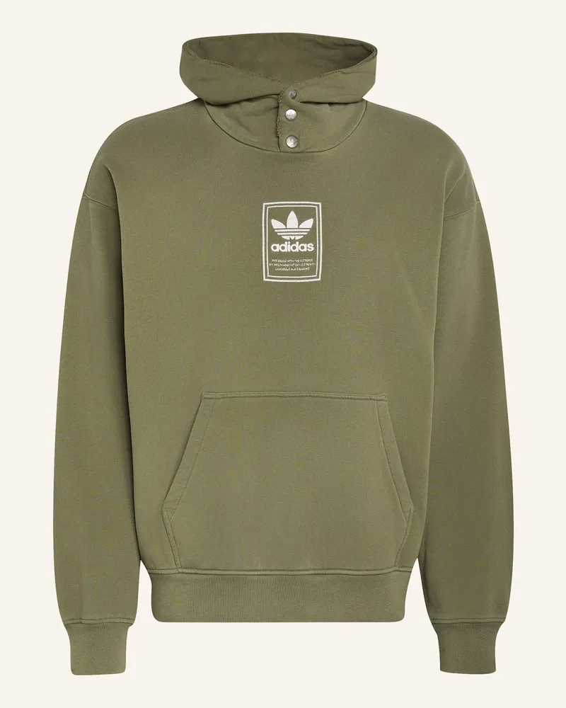 adidas Elevated Gfx Hoodie gruen Grün