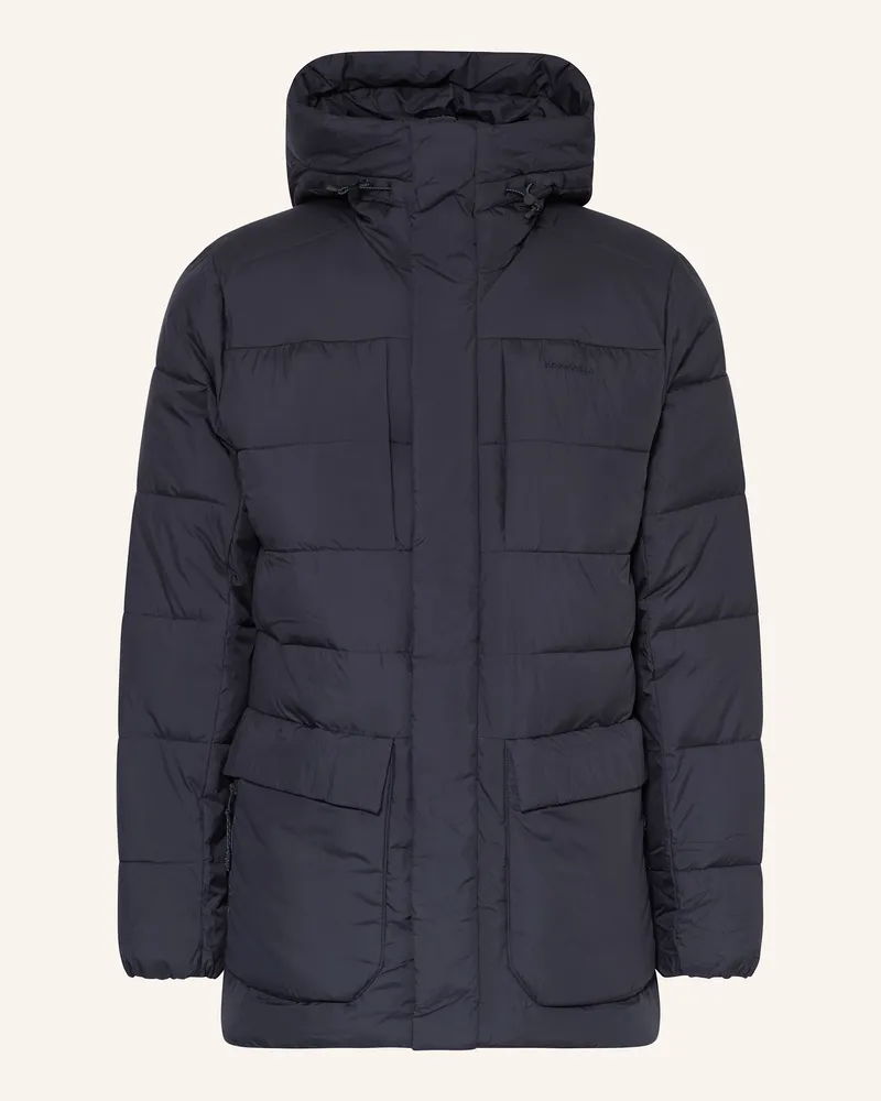 Knowledge Cotton Apparel Steppjacke Dunkelblau