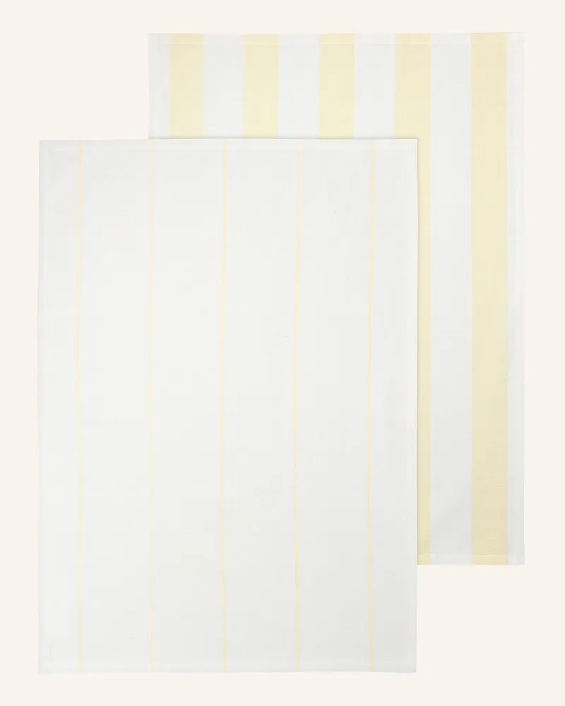 Blomus 2er-Set Geschirrtücher TAULO Weiss