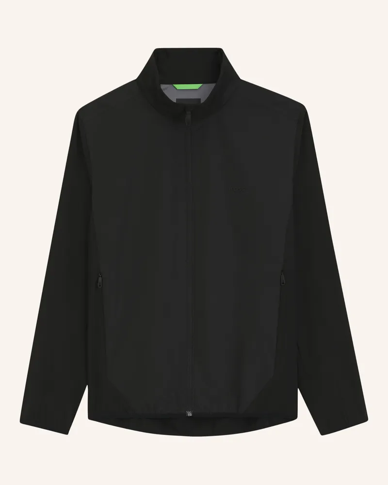 HUGO BOSS Casual Jacke Ow_Goc Swing Regular Fit schwarz Schwarz