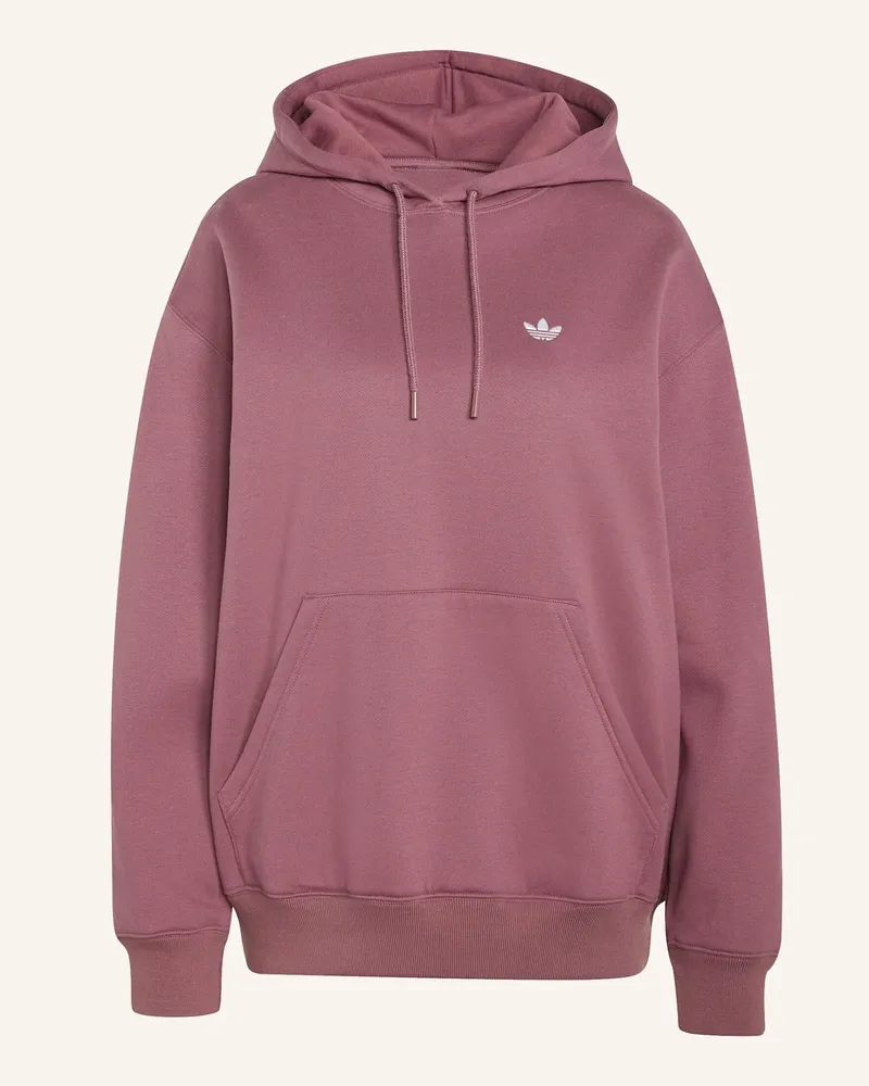 adidas Essentials Oversize Fleece Hoodie rot Rot