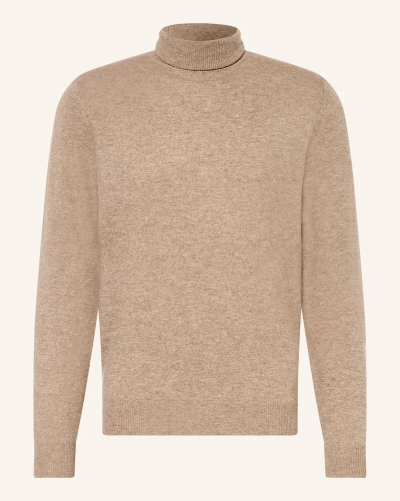 Strokesman's Strokesman Rollkragenpullover Aus Cashmere beige Beige