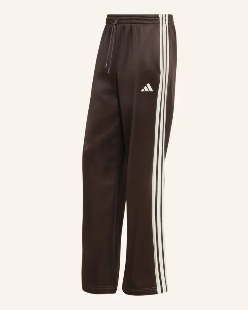 adidas Stadium 3-Streifen Trainingshose braun Braun