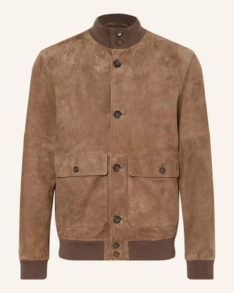 Dressler Lederblouson braun Braun