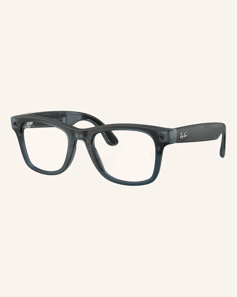 Ray Ban Smart Glasses rw4011 Meta Wayfarer blau Blau