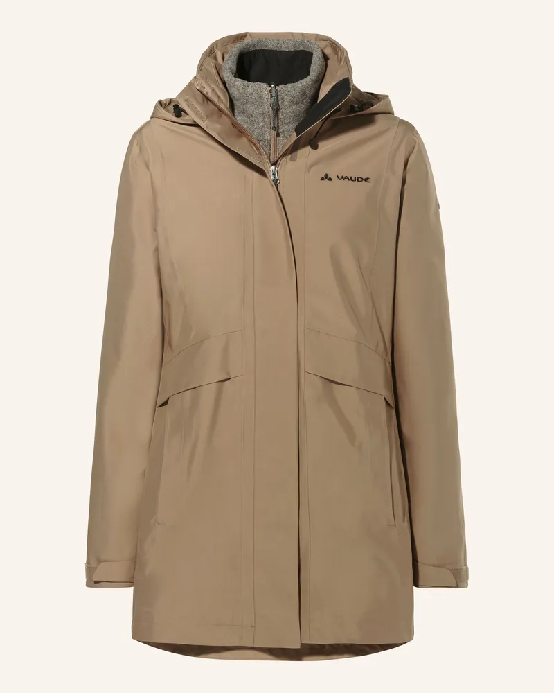 Vaude 2-in-1-Jacke IDRIZ Grün