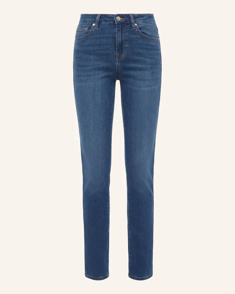 7 for all mankind Straight Jeans Kimmie Straight blau Mid