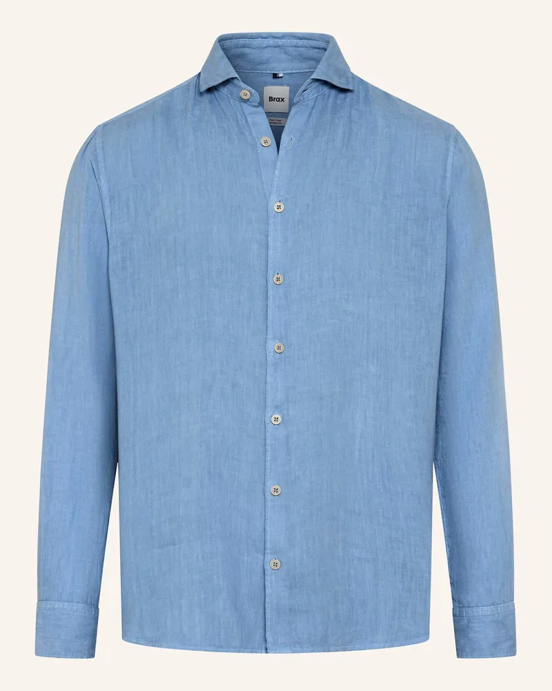 Brax Hemd Style Harold blau Blau