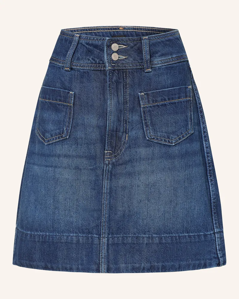 HUGO BOSS Jeansrock MINI SKIRT 1.0 Dunkelblau