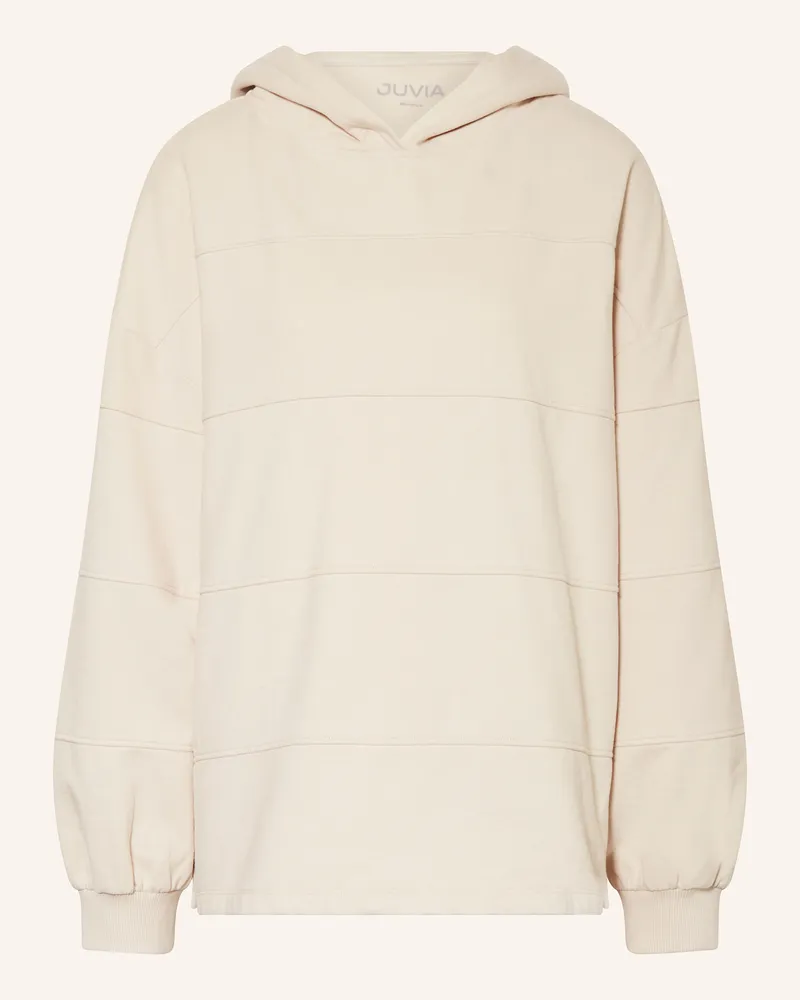 Juvia Hoodie Caren weiss Creme