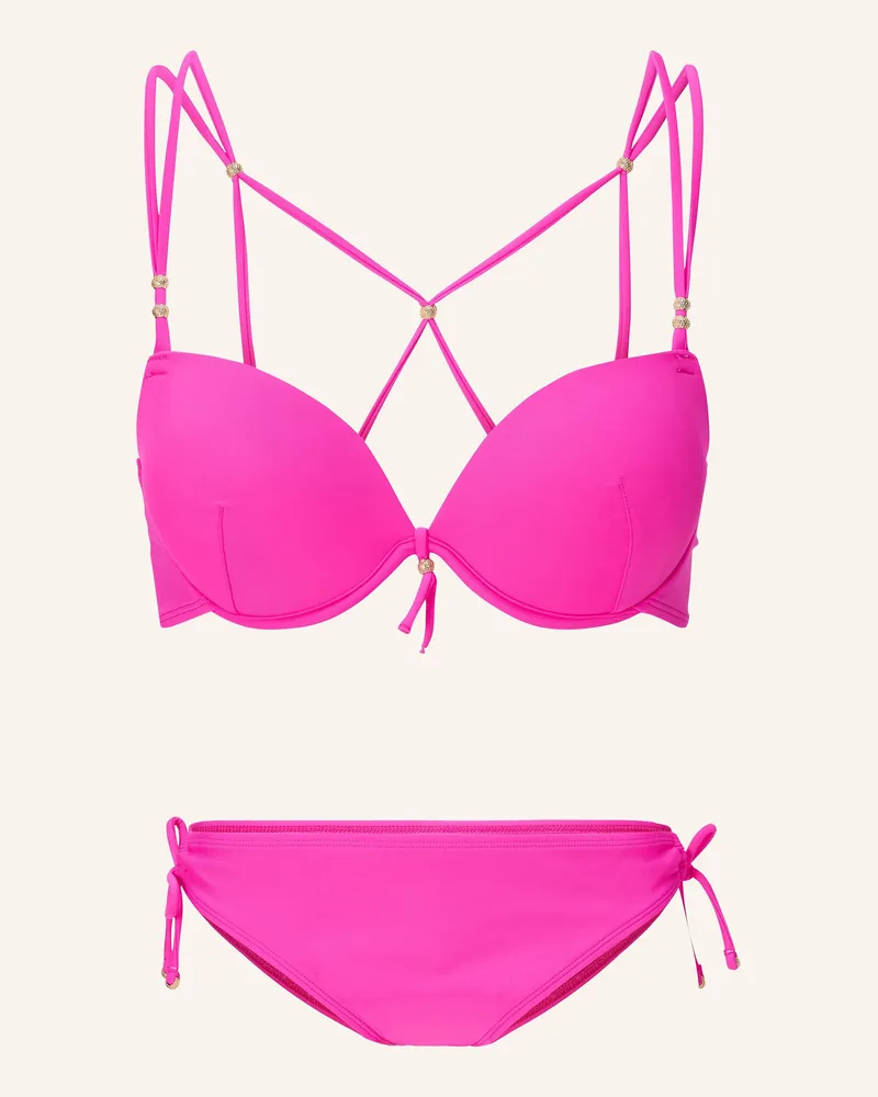 LingaDore Halterneck Bikiniset pink Pink