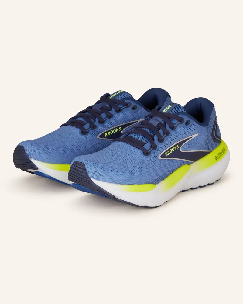 Brooks Laufschuhe CLYCERIN 21 - BLAU/ NEONGELB Blau