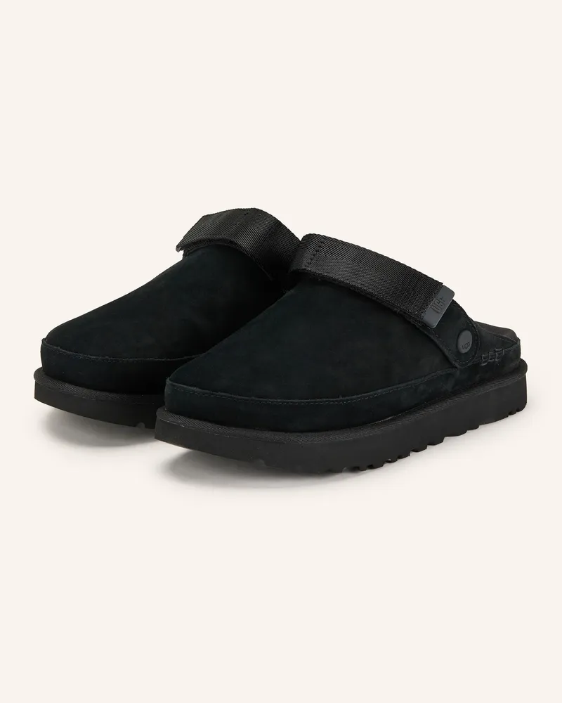 UGG Pantoletten GOLDENSTAR CLOG Schwarz