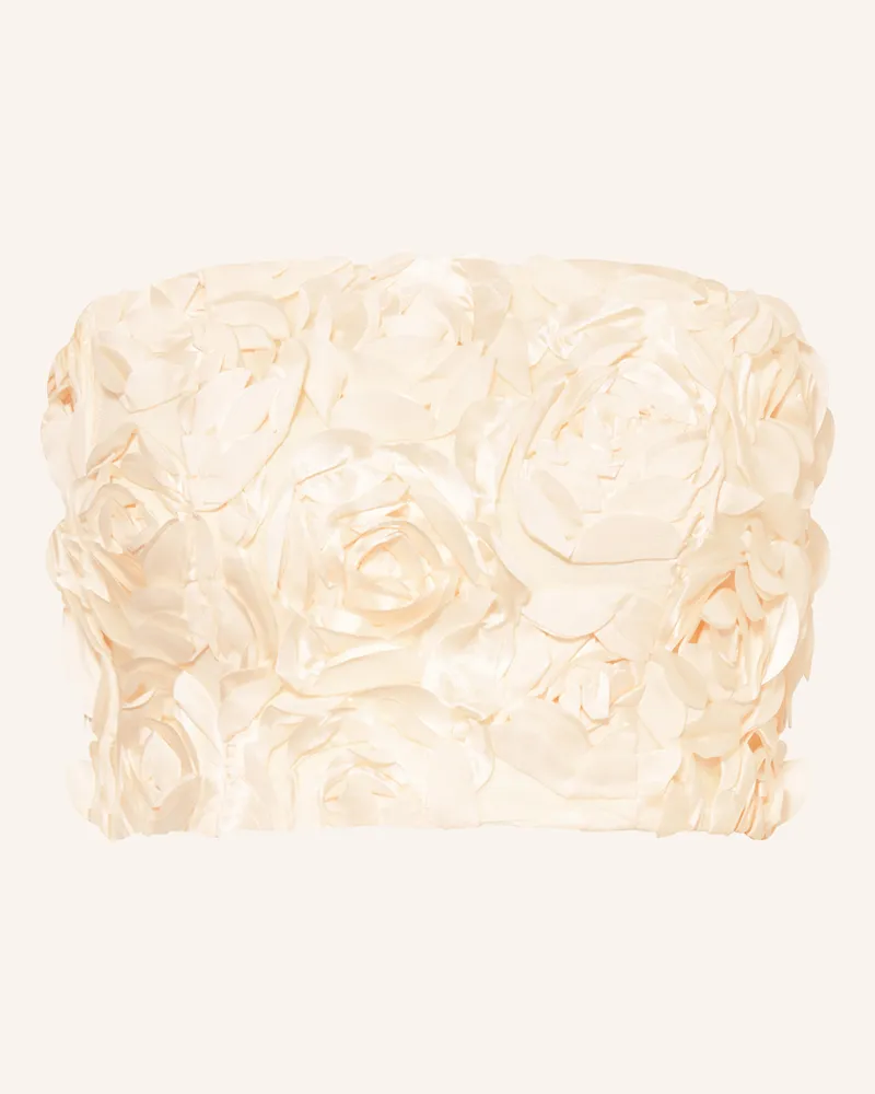 ROTATE Birger Christensen Cropped-Top Creme