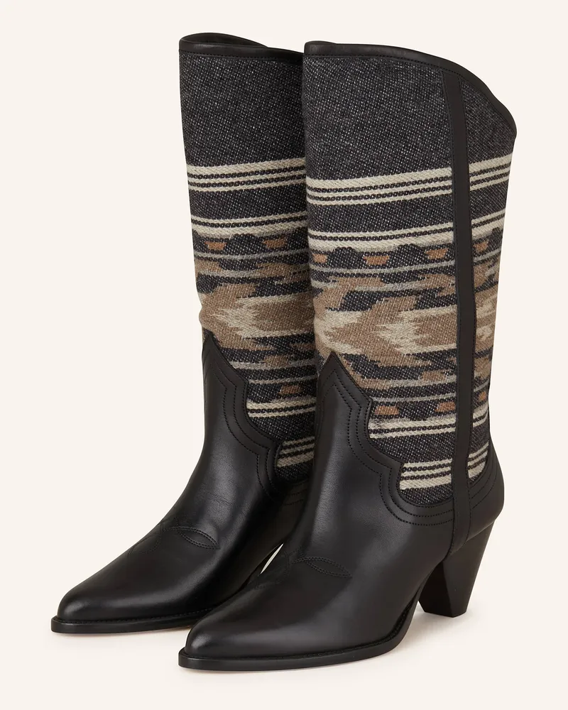 Isabel Marant Stiefel LIJITA Schwarz