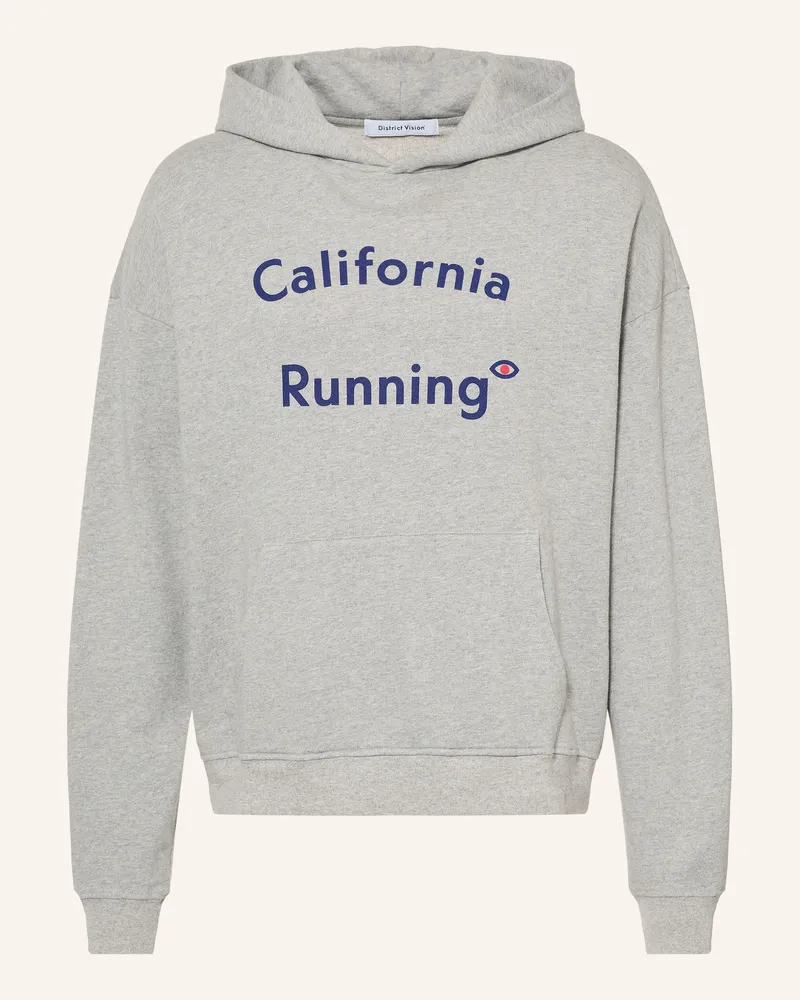 District Vision Hoodie grau Grau