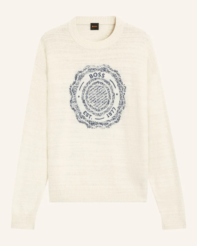 HUGO BOSS Pullover KERBERT Creme