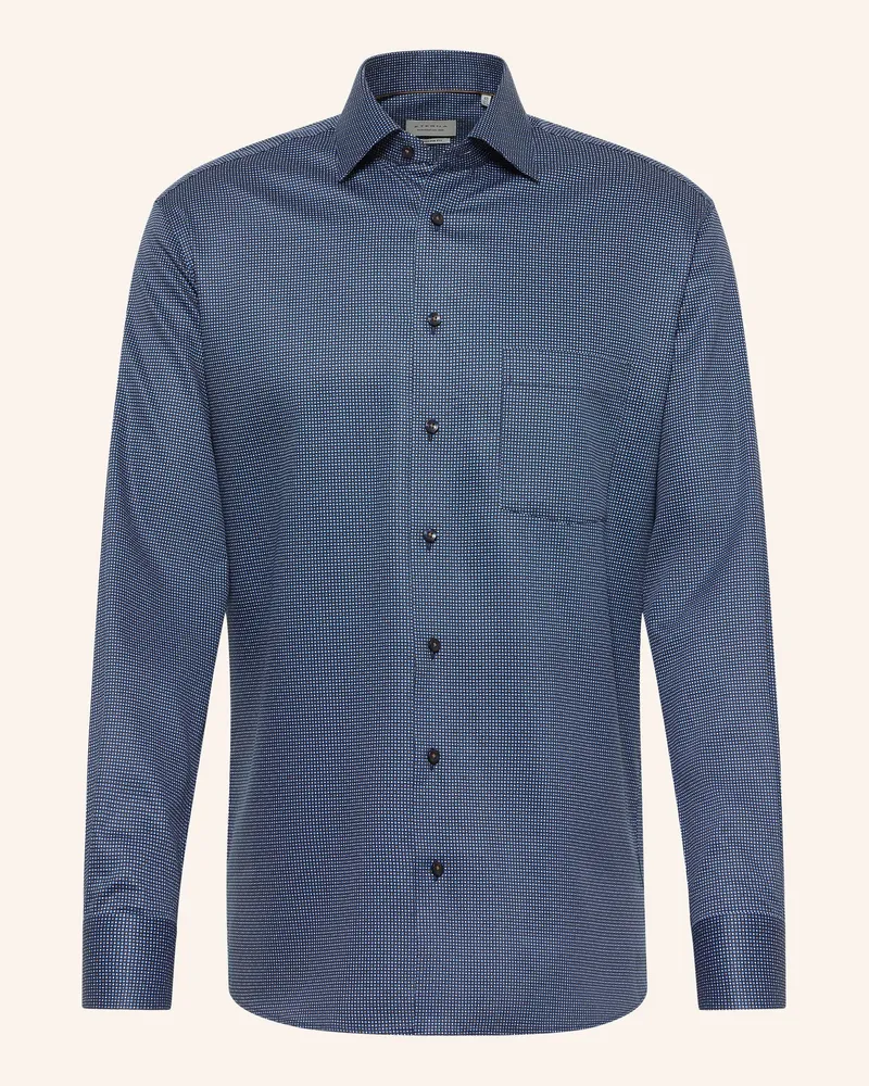 Eterna Hemd Modern Fit Blaugrau