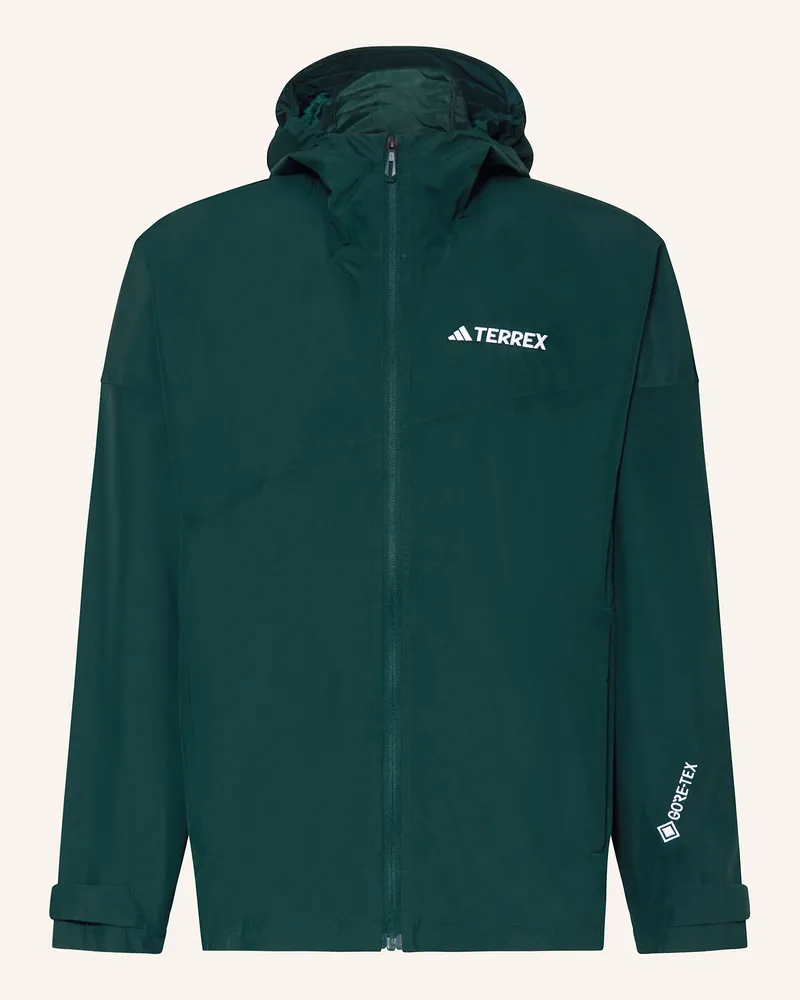 adidas Regenjacke XPERIOR 2L GTX PERFORMANCE JACKET Dunkelgrün