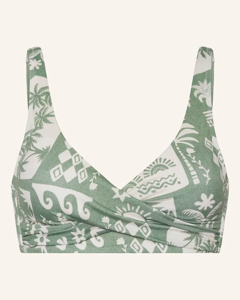 watercult Bralette-Bikini-Top RUSTIC MED Hellgrün
