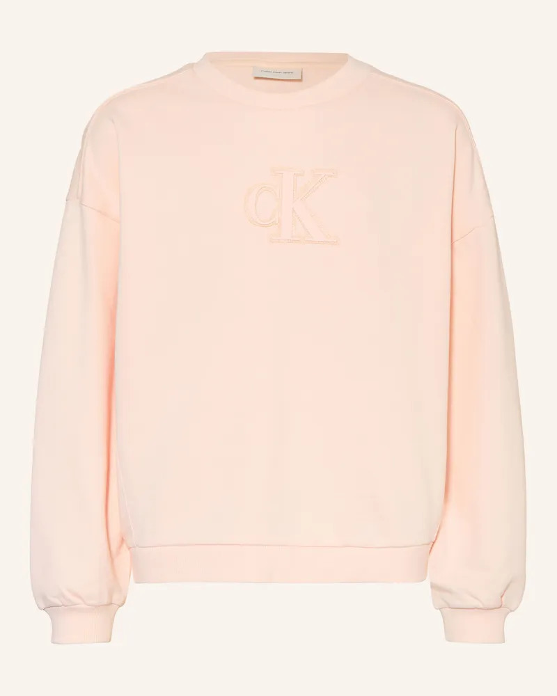 Calvin Klein Sweatshirt rosa Rosé