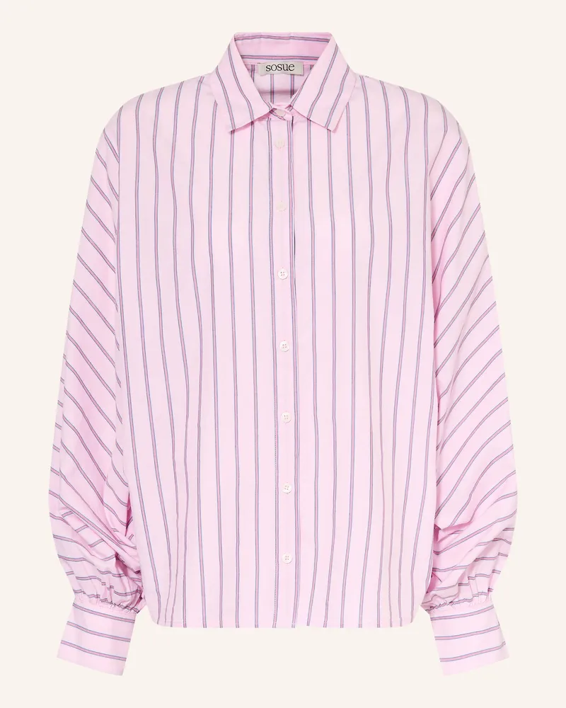 SoSUE Hemdbluse Antonia rosa Rosa