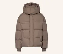 Daunenjacke DAVE V2 mit abnehmbaren Ärmeln und Kapuze