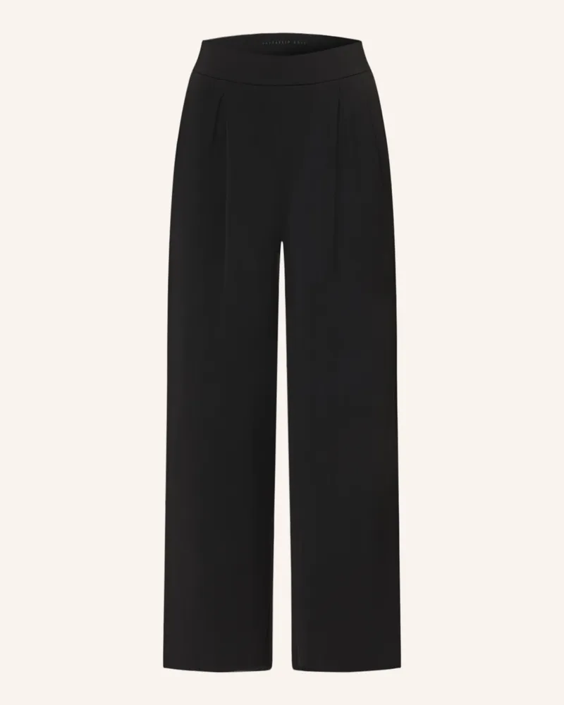 RAFFAELLO ROSSI  Marlenehose Abeta schwarz Schwarz