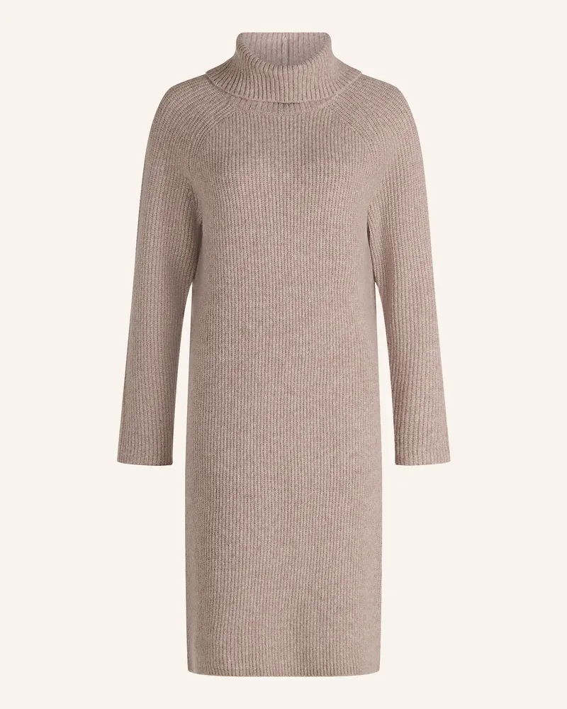 Cartoon Strickkleid braun Hellbraun
