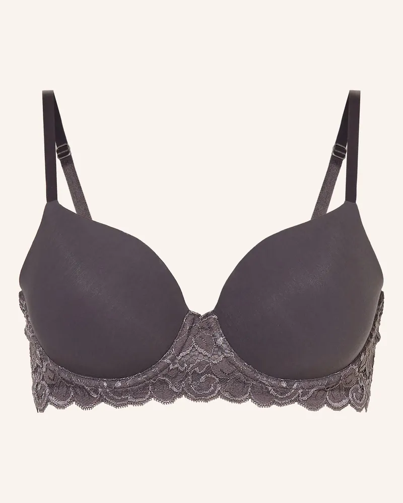 Hanro Schalen-Bh Moments schwarz Grau