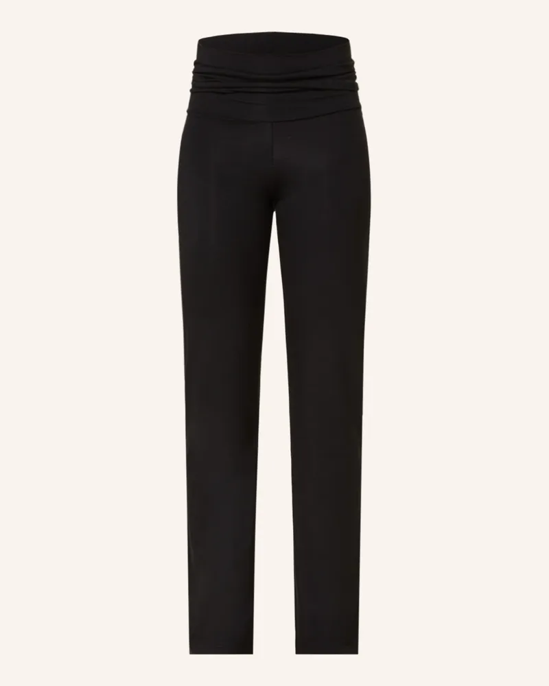 Zimmerli Schlafhose Pureness schwarz Schwarz