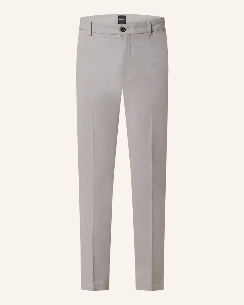 HUGO BOSS Chino KANE Regular Tapered Fit Hellgrau