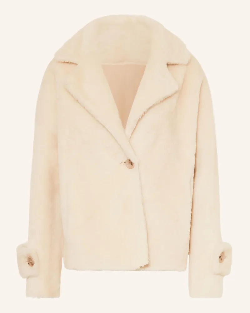 Manzoni 24 Jacke aus Merinowolle Weiss