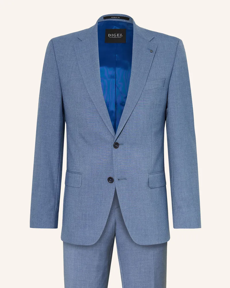 Digel Anzug Daren Modern Fit blau Blau