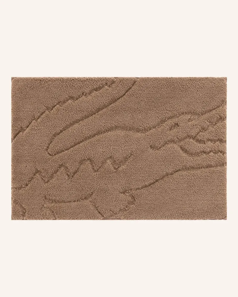 Lacoste Badematte Lheritag beige Creme