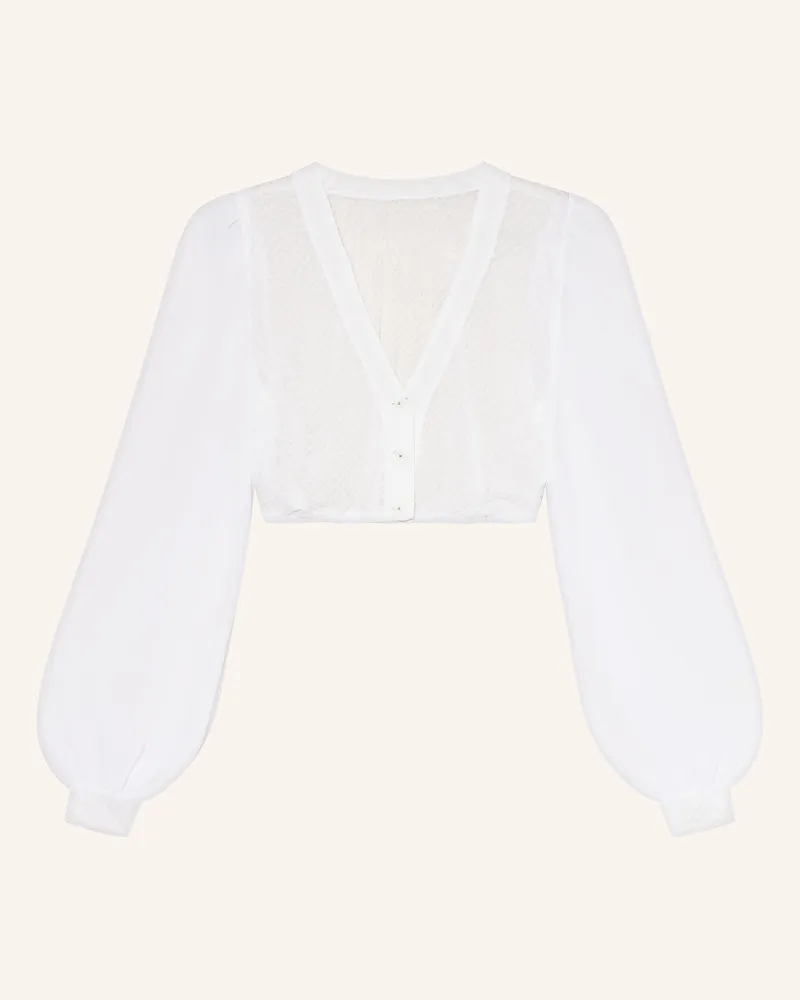 WALDORFF Dirndlbluse Weiss