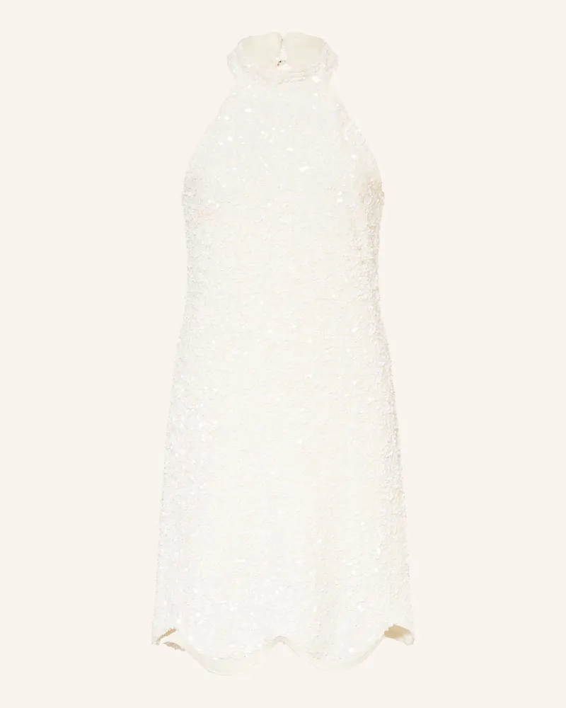 Y.A.S Brautkleid mit Pailletten Ecru