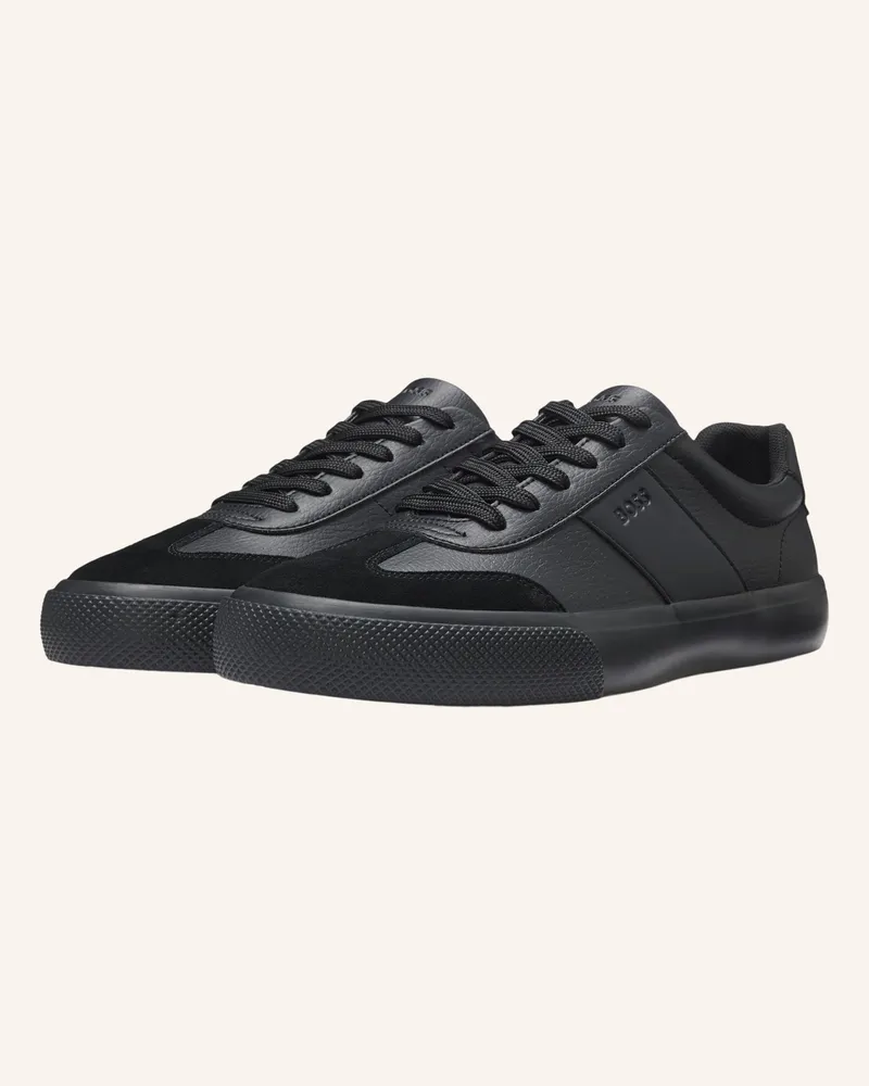 HUGO BOSS Sneaker Aiden_Tenn_Sdgpupn schwarz Schwarz