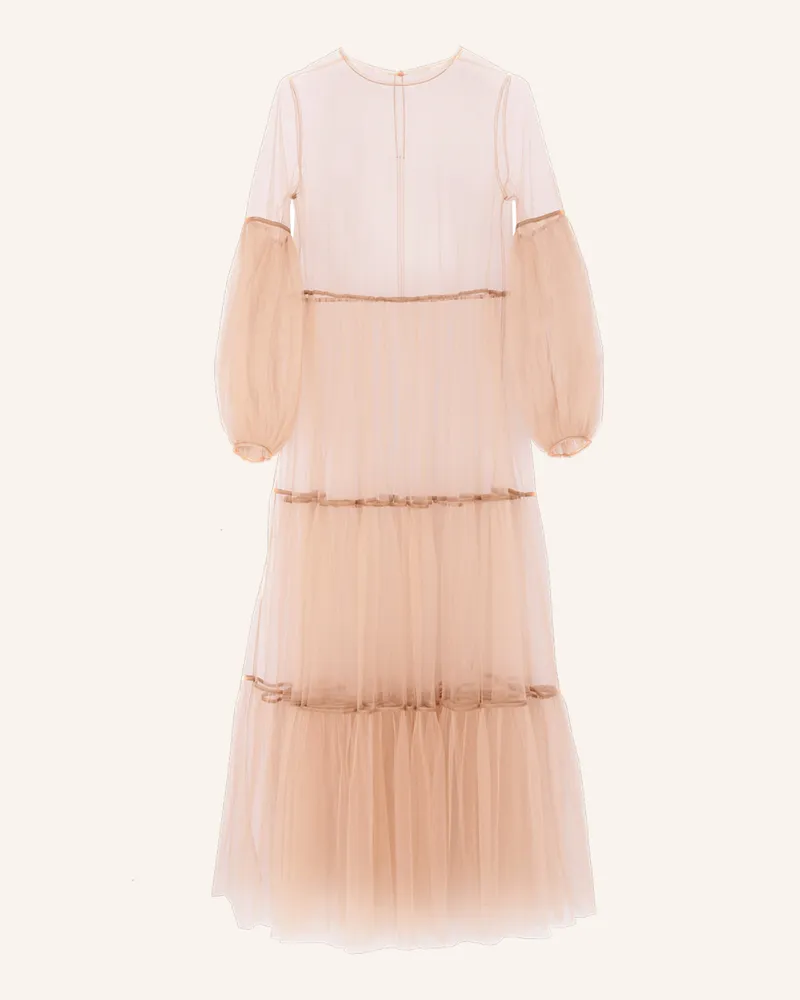 Helene Galwas Tüllkleid Alena beige Nude