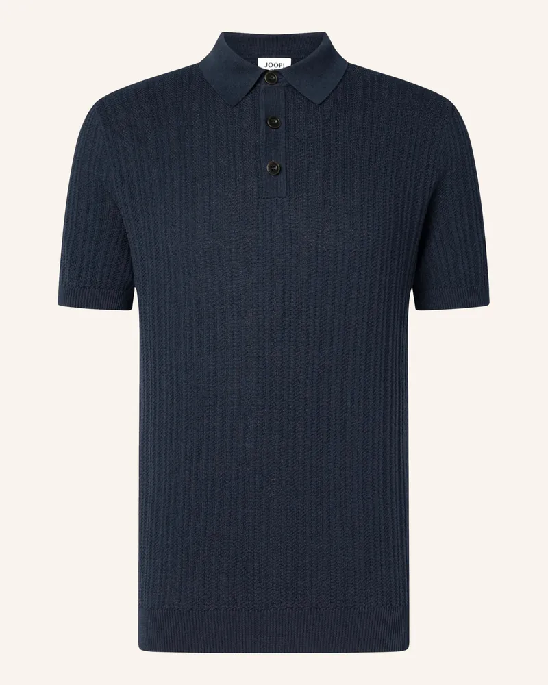 JOOP! Strick-Poloshirt Colinor blau Dunkelblau