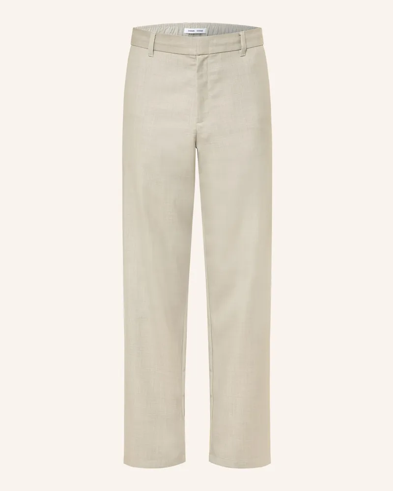 Samsøe & Samsøe Chino Sanoah Regular Fit weiss Hellgrau