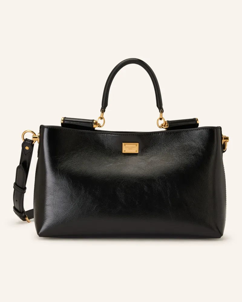 Dolce & Gabbana Handtasche schwarz Schwarz