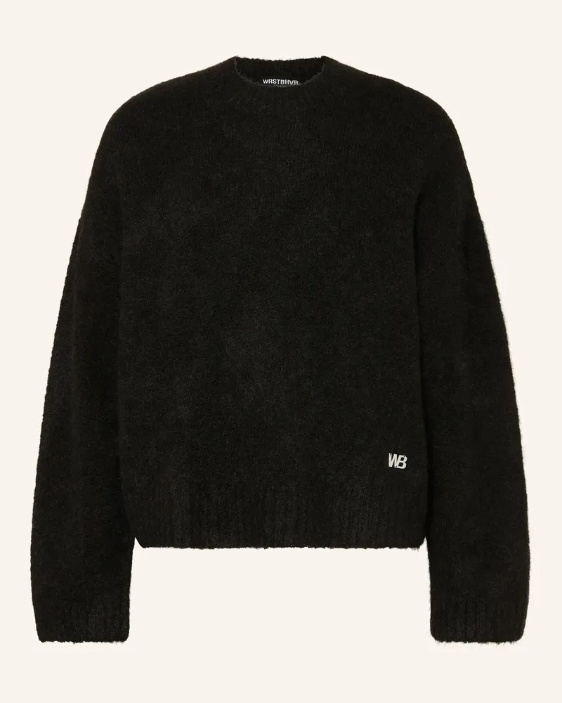 WRSTBHVR Pullover ENCI mit Alpaka Schwarz