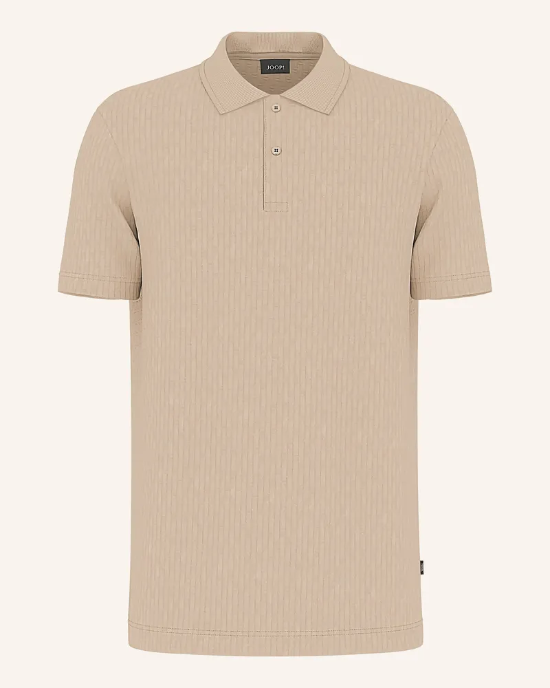 JOOP! Strick-Poloshirt Jorge braun Hellbraun