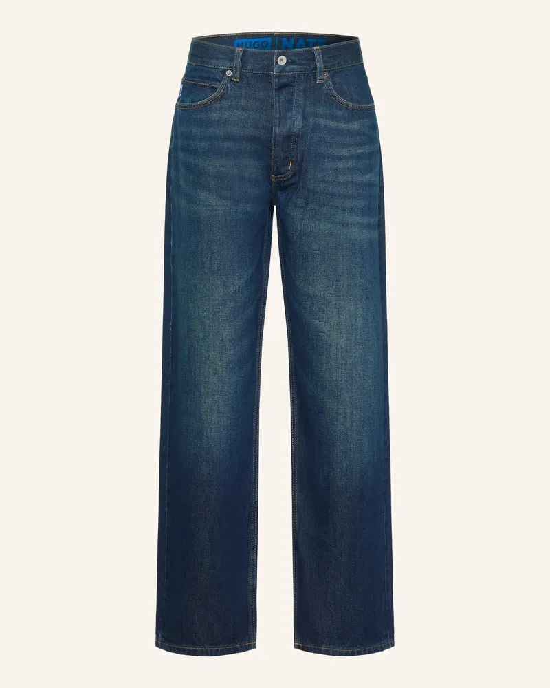 HUGO BOSS Jeans Nate Baggy Fit blau 404