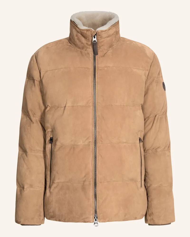 JOOP! Lederjacke beige Beige