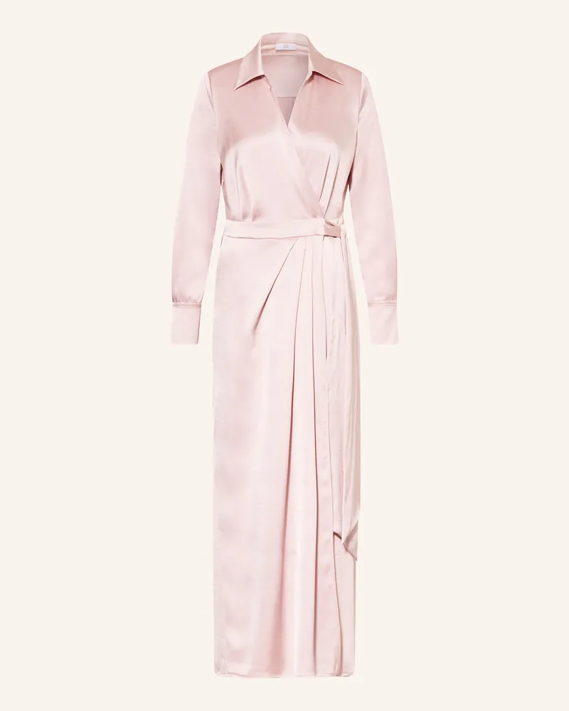 Riani Wickelkleid Aus Satin rosa Rosé