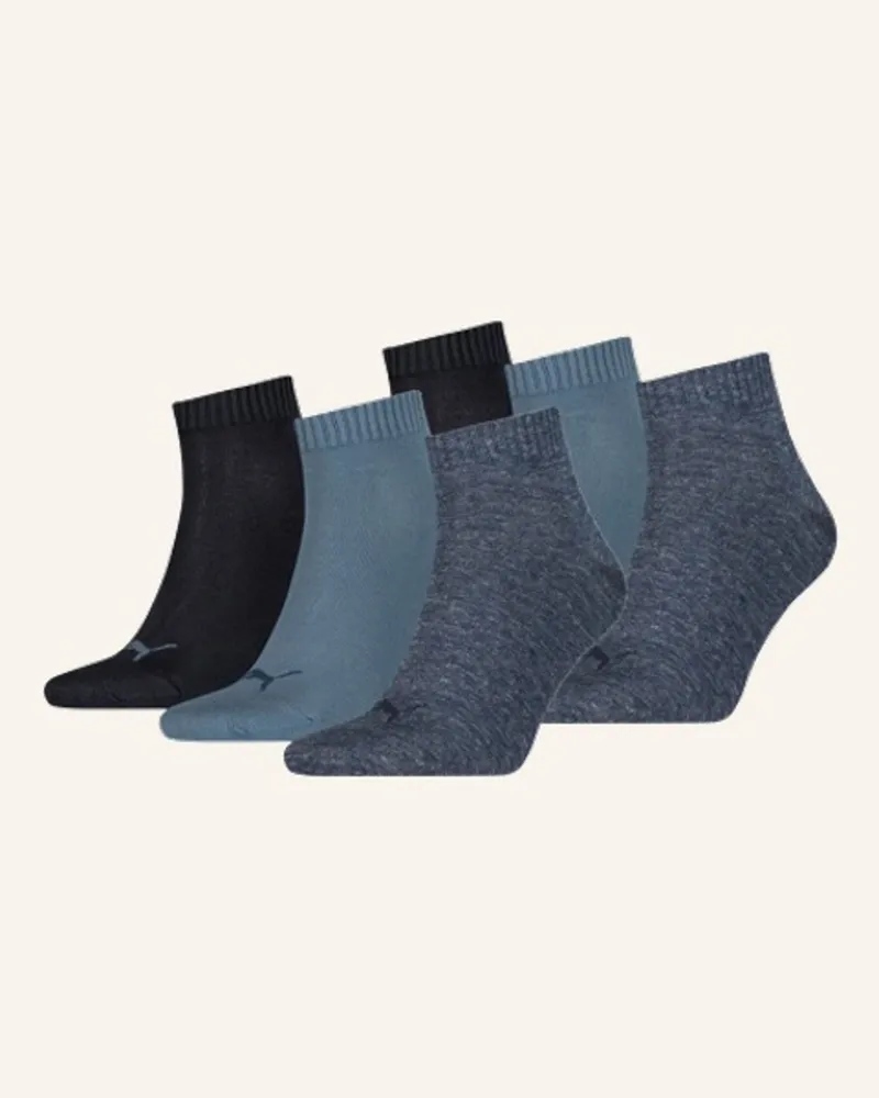 Puma 6er-Pack Socken QUARTER Ecru