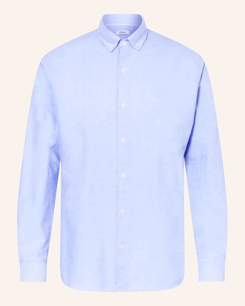 paul Hemd Comfort Fit blau Hellblau